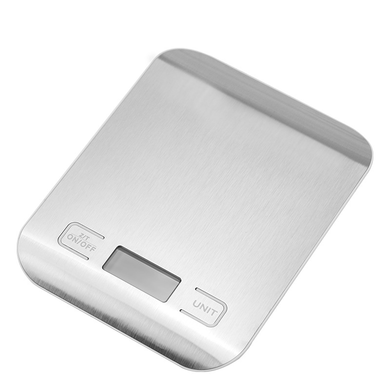 Stainless Steel Electronic Scale Wholesale Kitchen Scale Electronic Scale Accurate Weighing Scale Household Small Baking Food Scale Cross-Border