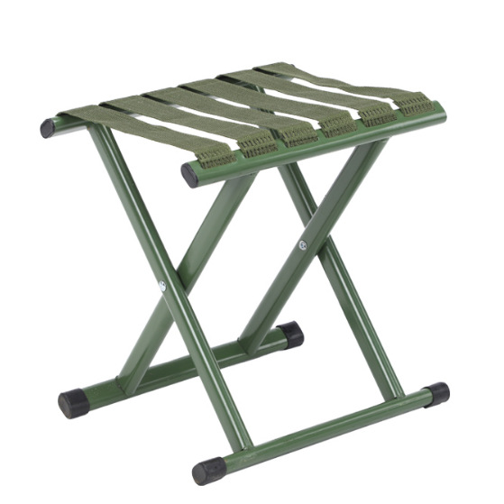 Mazar Folding Stool Thickened Small Mazar Training Chair Green Backrest Chair Train Outdoor Folding Chair Wholesale Invoicing