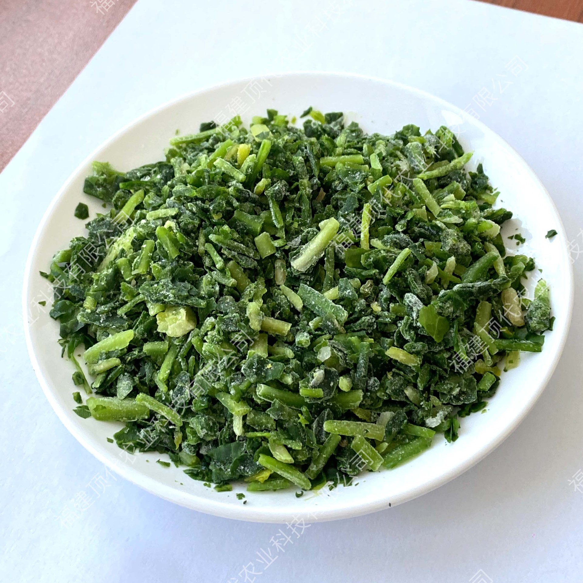 Quick-Frozen Shepherd's Purse Stuffing Source Manufacturer Fresh Frozen Shepherd's Purse Stuffing for Steamed Buns and Dumplings Stuffing Quick-Frozen Vegetables in Large Quantities in Stock