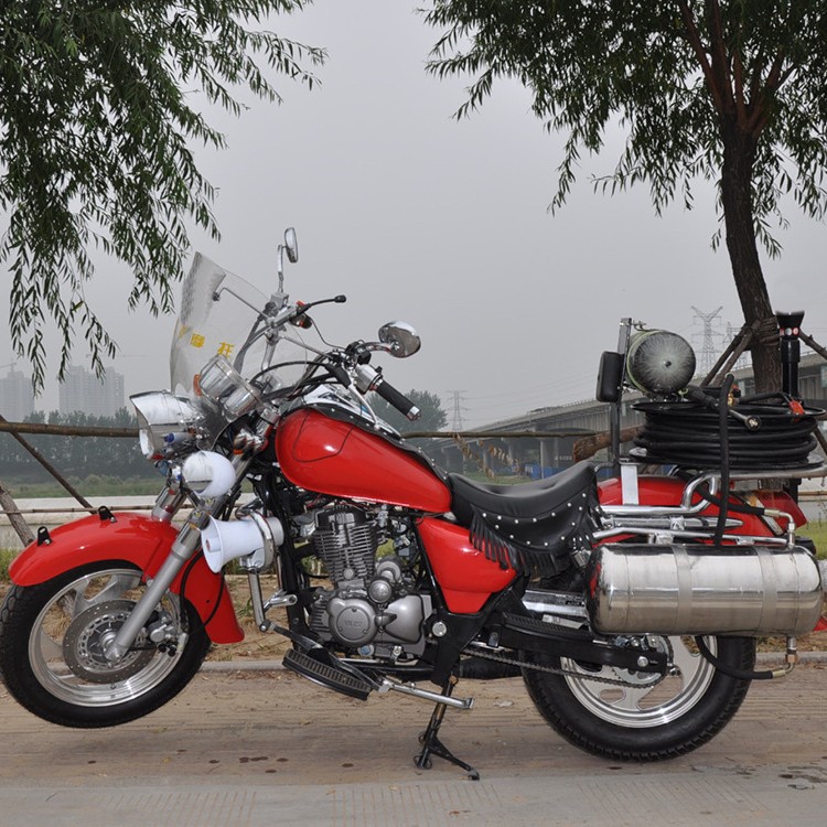 Two-Wheeled Fire Motorcycle, Patrol Motorcycle, Water Mist Two-Wheeled Fire Motorcycle