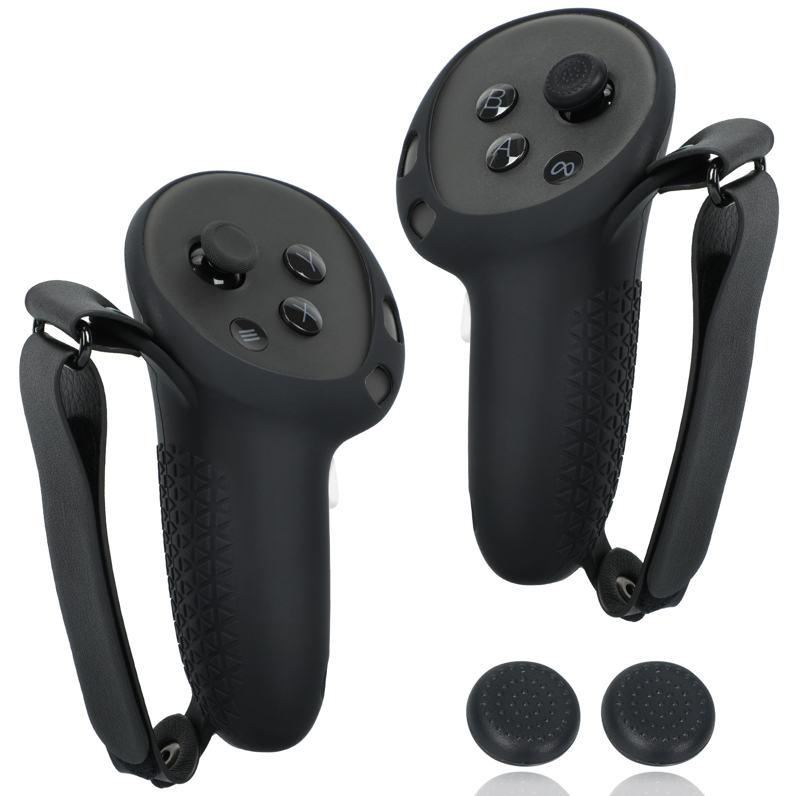 Чехол для ручки батарейного отсека Quest3/3S, удобная замена силиконового защитного чехла для предотвращения потери рук