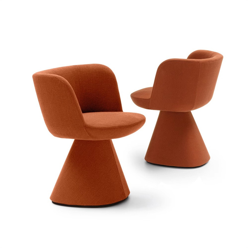 Designer Makeup Stool Girls Bedroom Dressing Table Chair Light Luxury High-End Rotating Makeup Chair Backrest