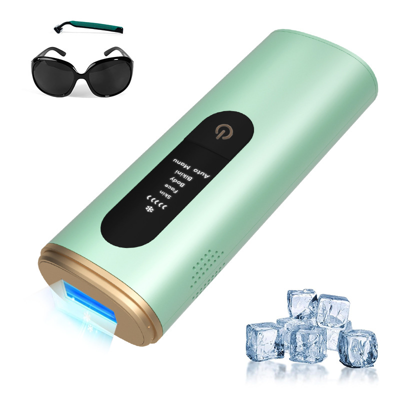 Medical Ice Point Sapphire Hair Removal Device, Home Laser Hair Removal Device, Lip Hair Private Area Laser Hair Removal Device for Men and Women