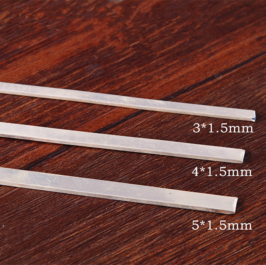 Чистое серебро 9999, полуфабрикат, серебряный браслет, DIY кольцо, серебряный слиток, ручная обработка ювелирных изделий