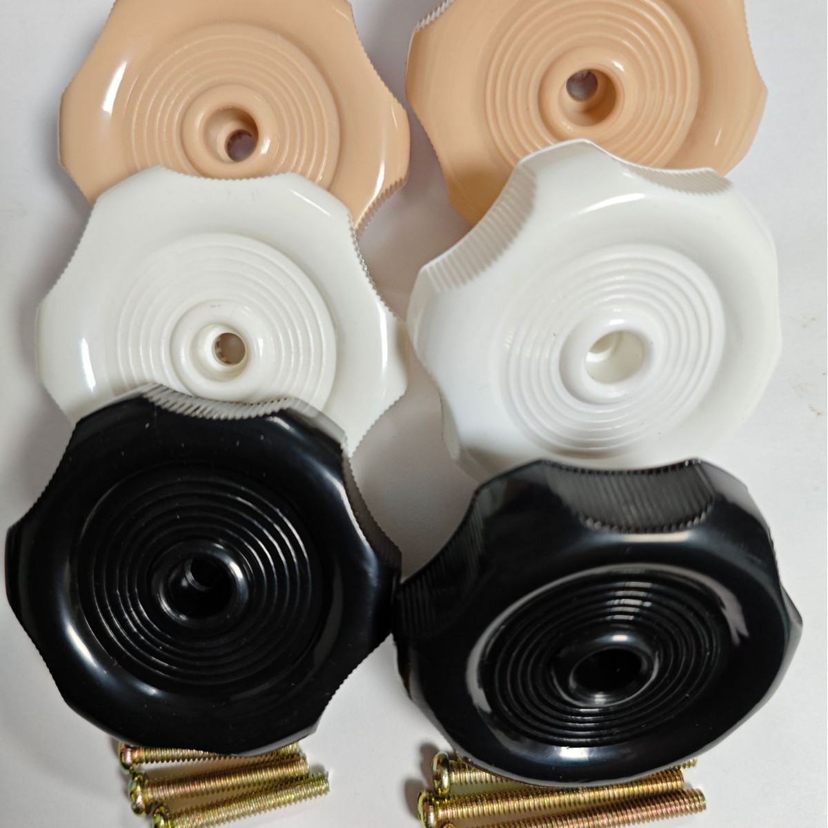 Rv Accessories Window Ventilation Knob Handle Length 1inch 1/ 2inch Black White Brown