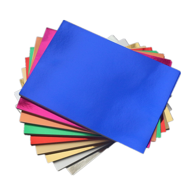 Factory Direct Sales of Gold and Silver Cardstock, Bright Gold, Bright Silver, Matte Gold, Matte Silver, Mirror Reflective Paper, Specialty Paper, Aluminum Foil