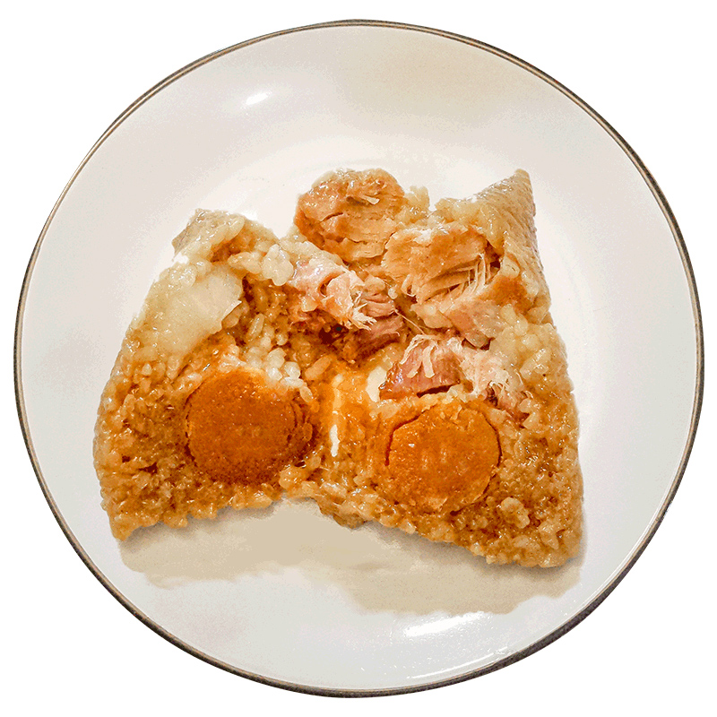 Authentic Jiaxing Flavor Egg Yolk Meat Zongzi, Sweet and Salty Zongzi, Farm Handmade Candied Jujube Zongzi, Bulk Dragon Boat Festival Gift Specialty