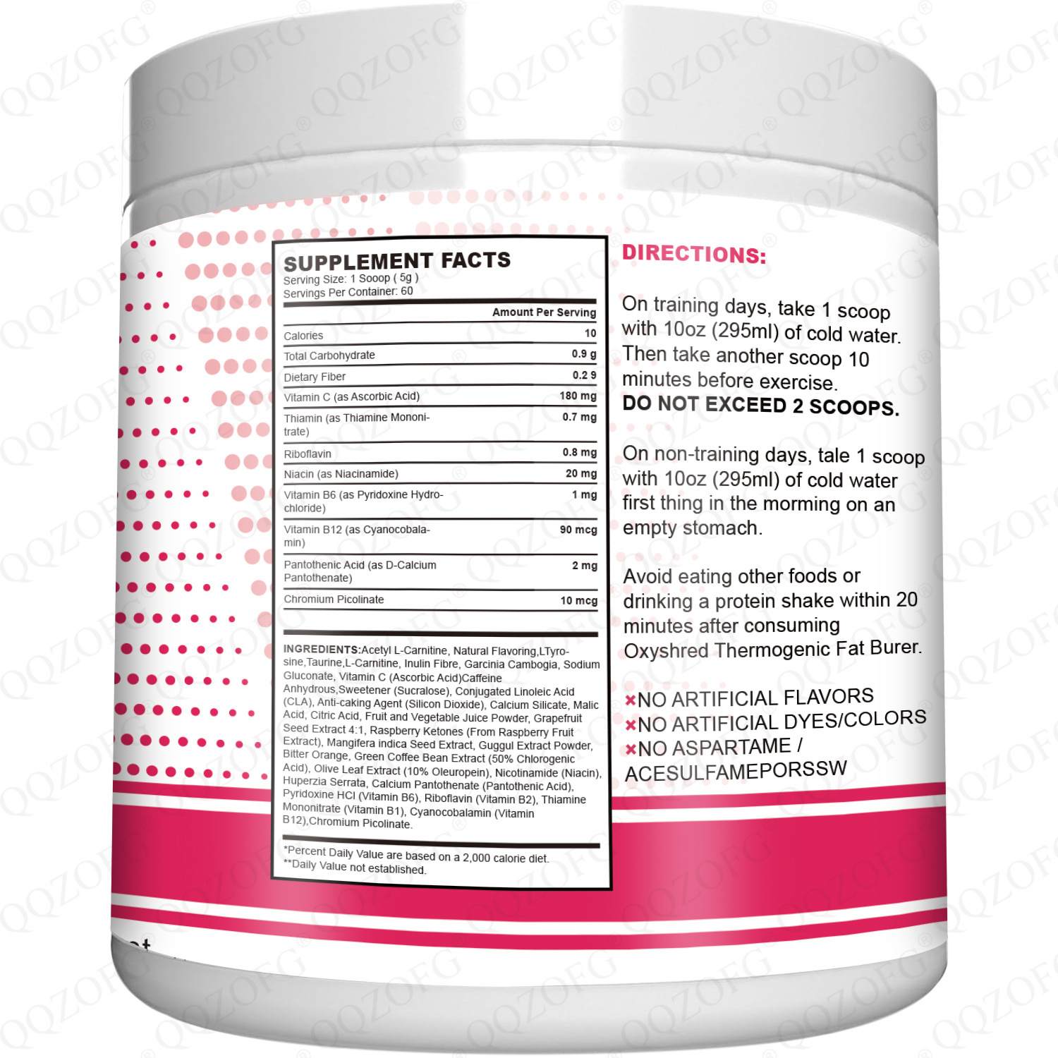 [Source Manufacturer] Pre-Workout Powder Factory Direct Sales Support O E