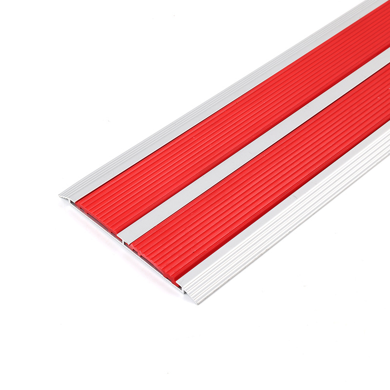 Aluminum Alloy Stair Anti-Slip Strips Kindergarten Flat Step Strips Flat Step Corner Protectors Metal Edge Wrapping