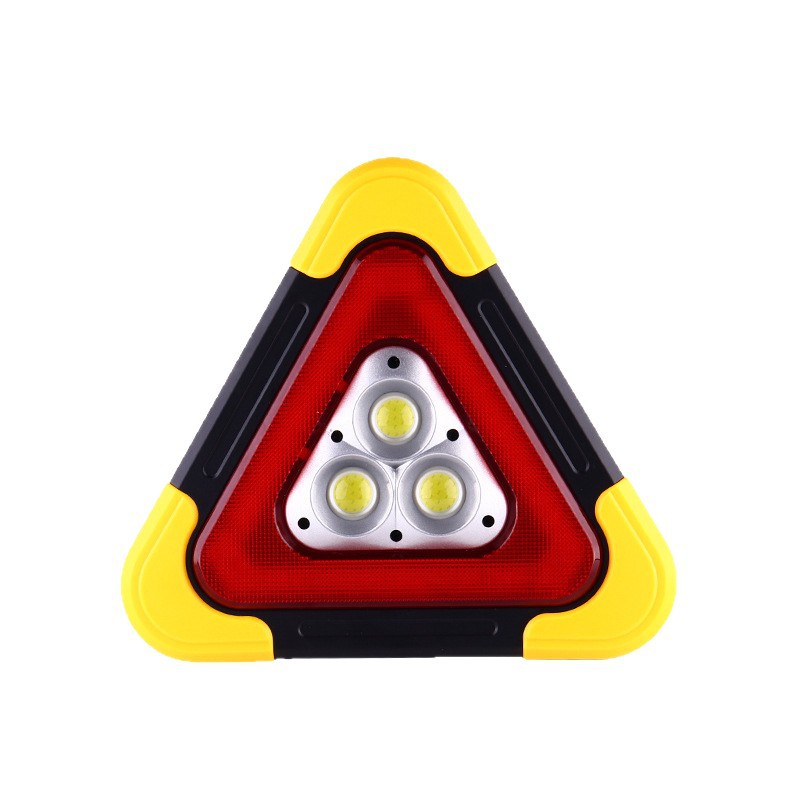 Cross-Border Tripod Warning Light Led Multi-Function Car Emergency Light Solar Charging Car Tripod Warning Sign