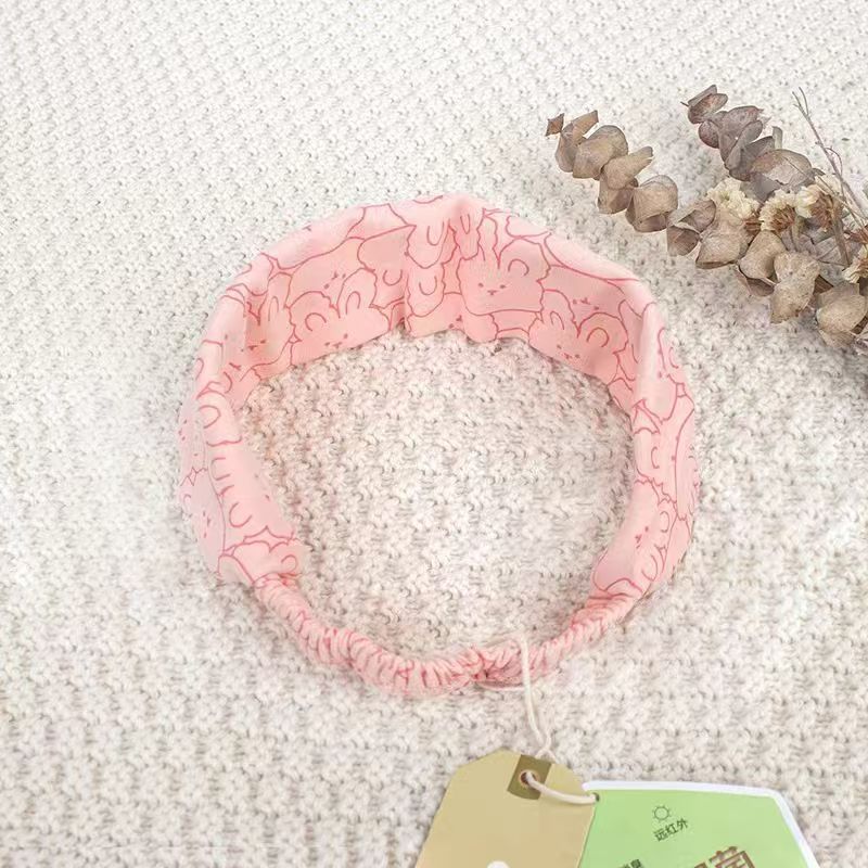 【新品】月子发带网红头巾帽子孕妇春夏透气产后防风 宝宝同款手