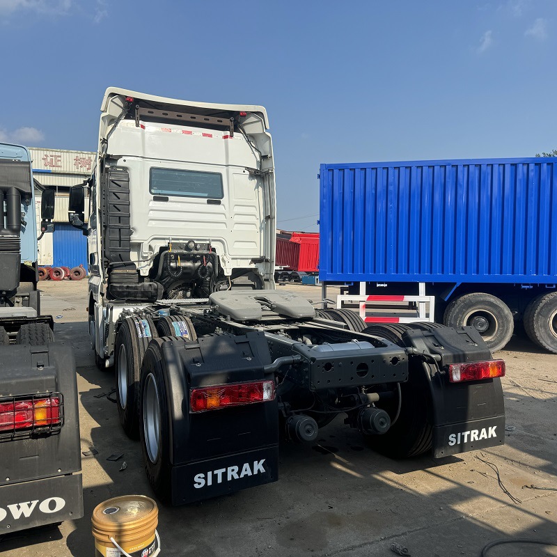 Трактор Sinotruk Shandeka на продажу, задний грузовик с восемью колесами, 420 л.с. для горного транспорта