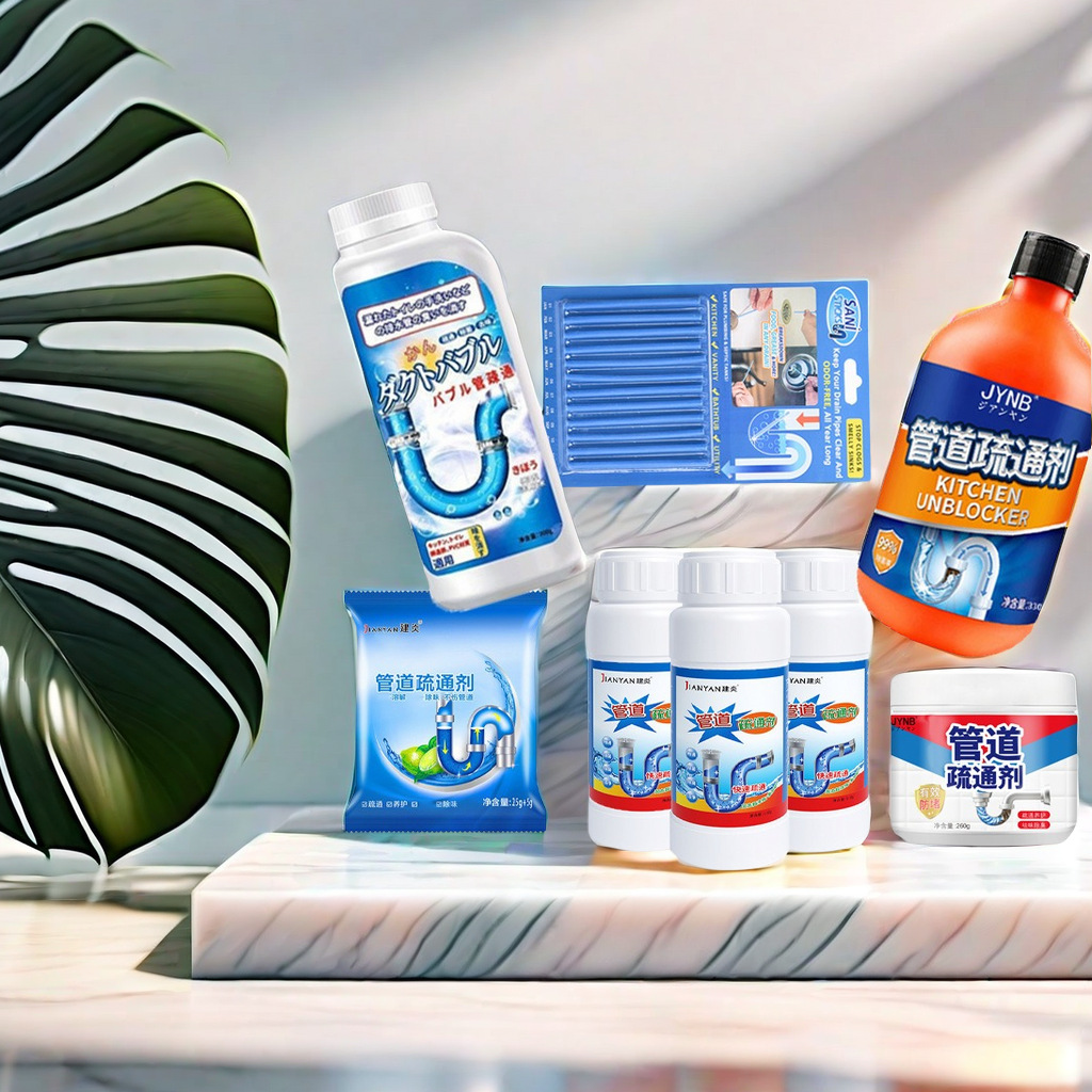 Toilet blockage dredging tool kitchen sewer descaling liquid cleaning agent fast pipeline dredging agent large quantity low price