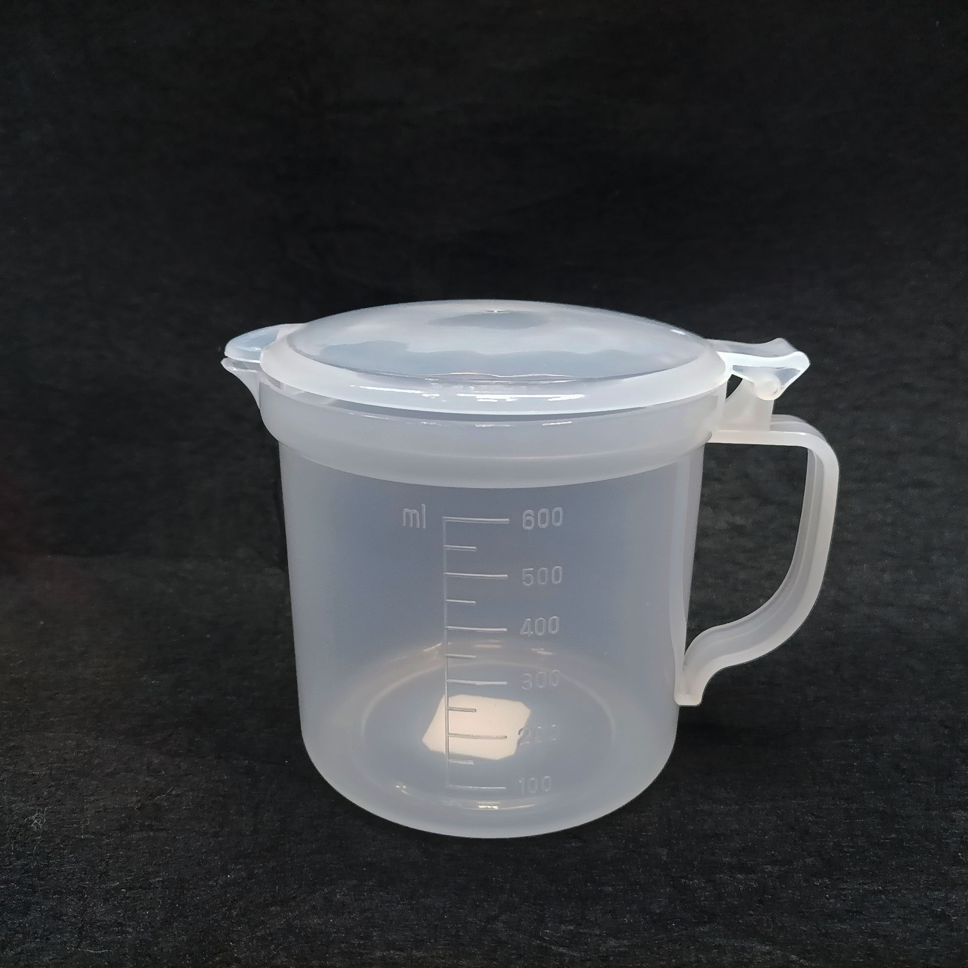Milk Cup with lid with scale 600ml Milk Cup microwave heating water Cup wholesale RS-201680