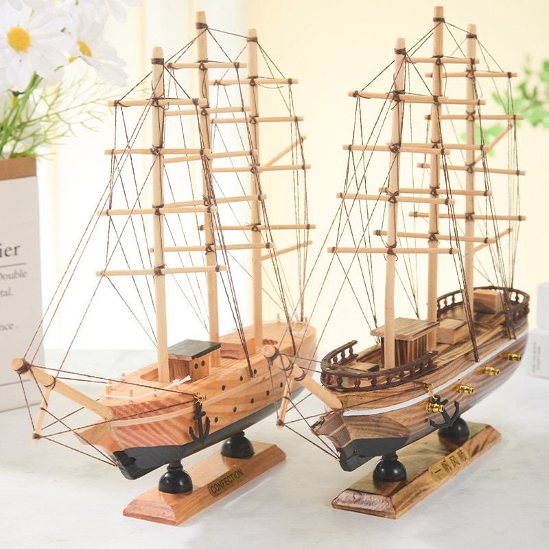 Модель парусника Smooth Sailing декорация для гостиной домашний декор для винного шкафа входа книжного шкафа маленький декор подарок