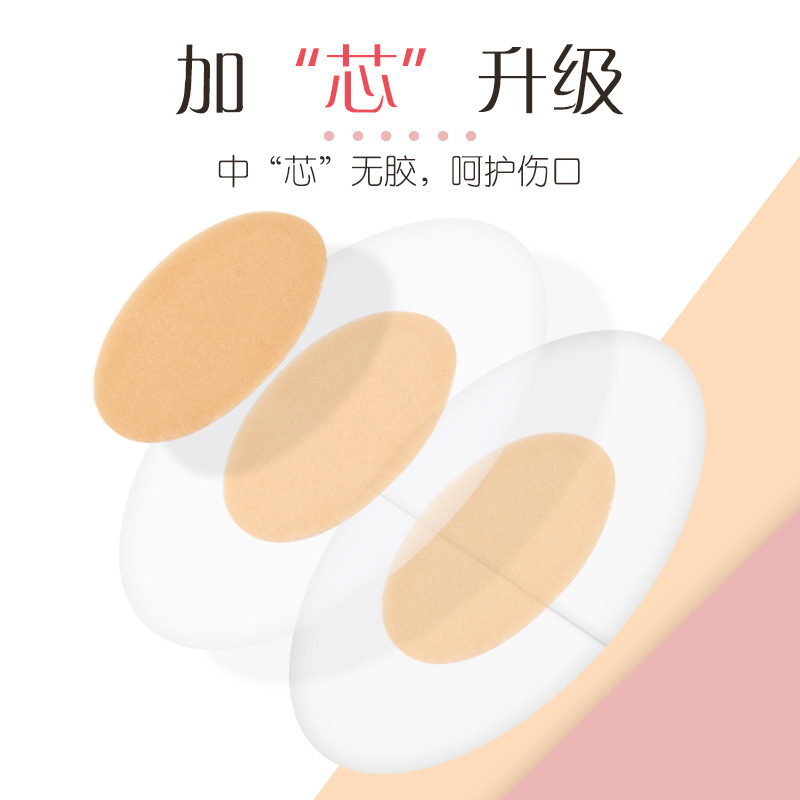 Cross-Border Anti-Chafing Heel Stickers, Anti-Chafing Foot Stickers, High Heel Stickers, Transparent Invisible Waterproof Blister Stickers, Individually Packaged Anti-Chafing Foot Stickers