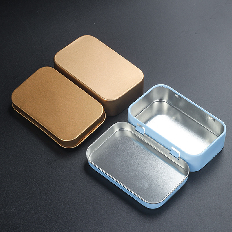 Tinplate conjoined lid cigarette case 20 sets empty box moisture-proof and pressure-resistant portable metal cigarette case smoking accessories