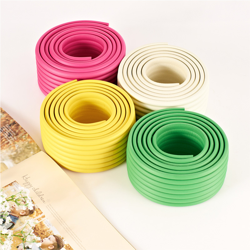 Baby Anti-Collision Strips Can Chew Wall Corner Strips, Self-Adhesive Anti-Collision Wall Stickers, Bedside Soft Bags, Kindergarten Anti-Collision Strips