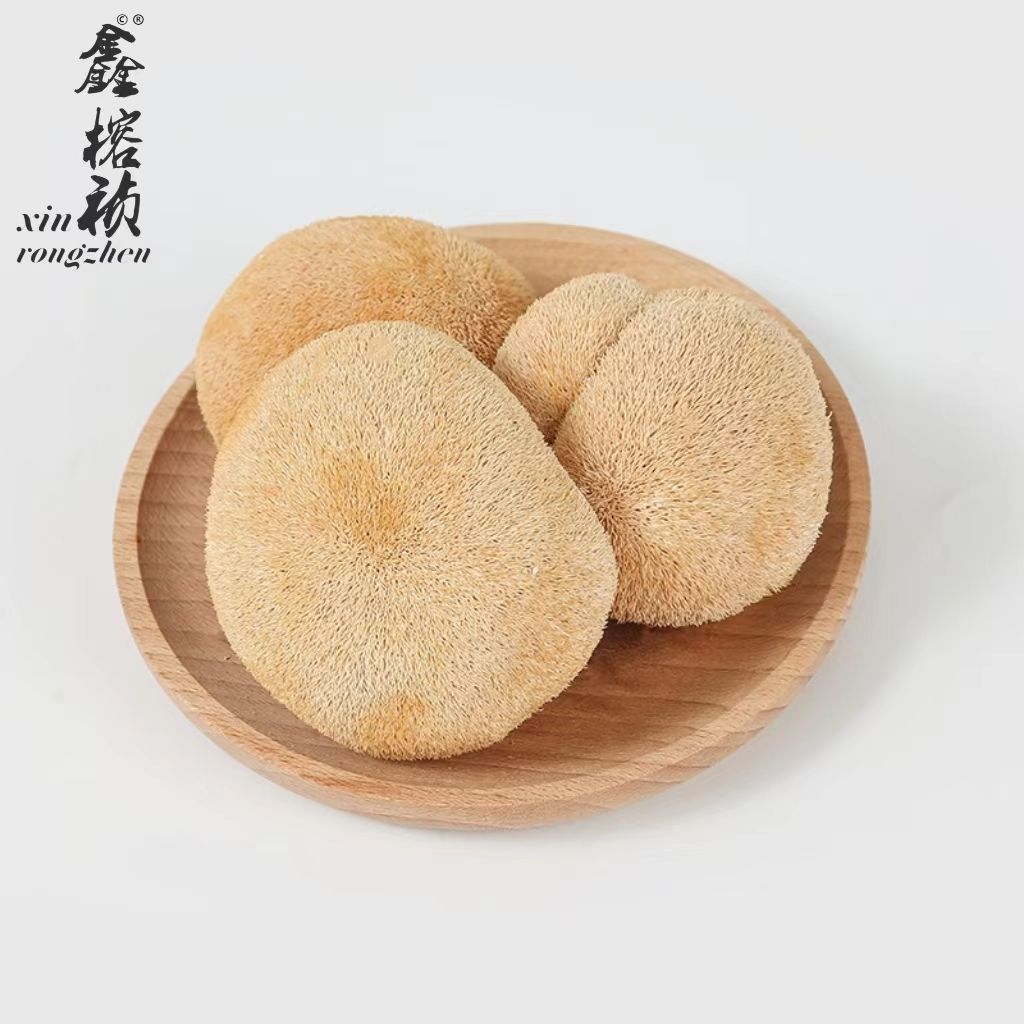 Cross-Border Gutian Edible Fungi Dried Hericium Erinaceus 4-8cm Hericium Erinaceus Medium Capsuless Without Roots Source Factory Batch