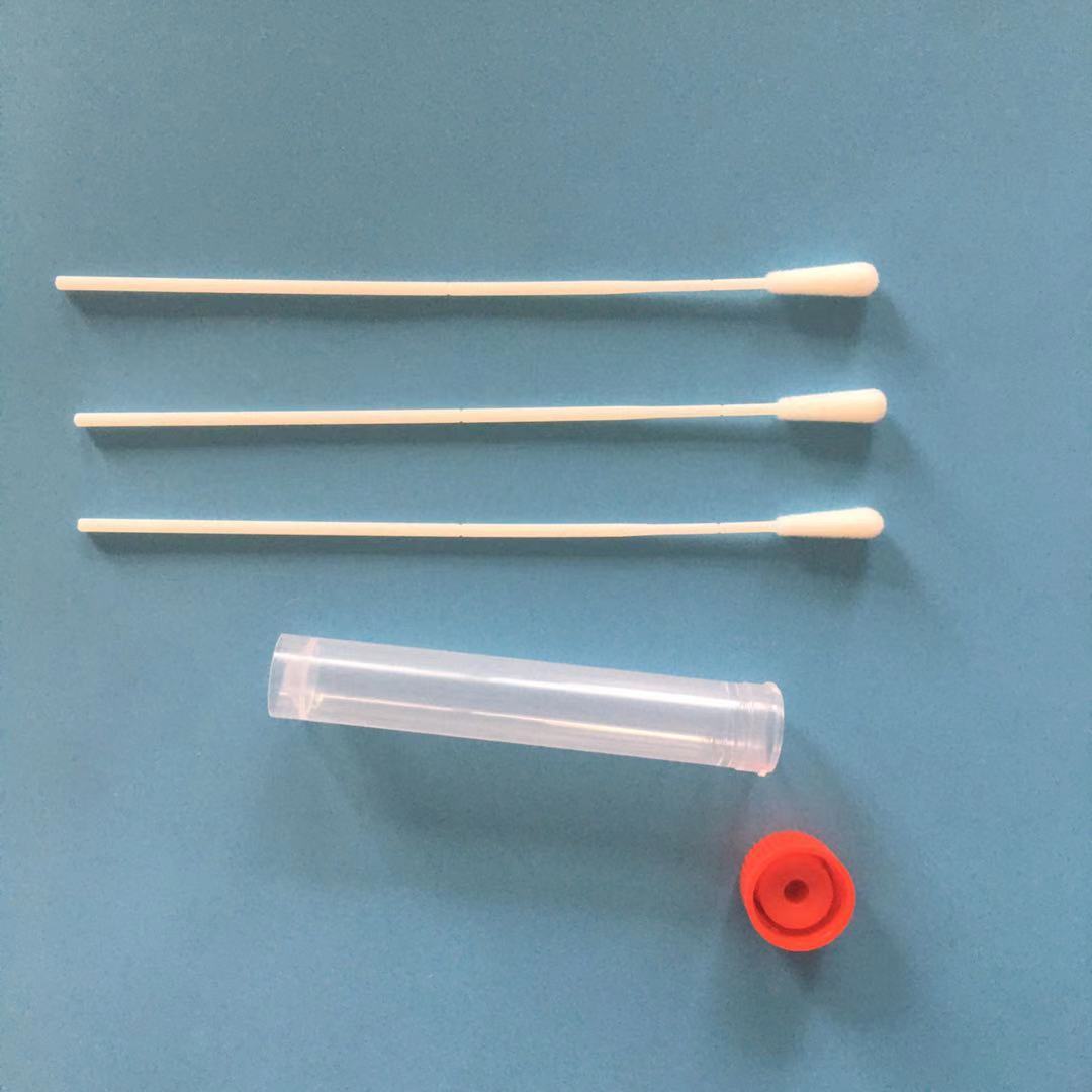Nucleic acid throat swab