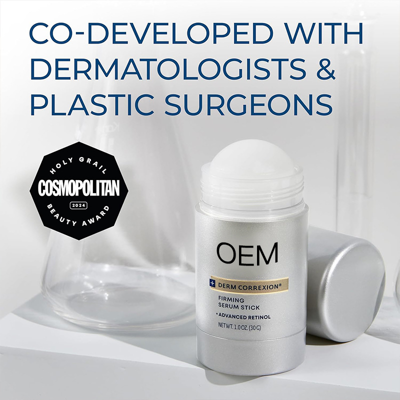 Cross-Border Best-Selling Retinol Essence Stick to Lighten Lines, Firm and Brighten Skin, Portable Solid Rotating Customized Oemodm