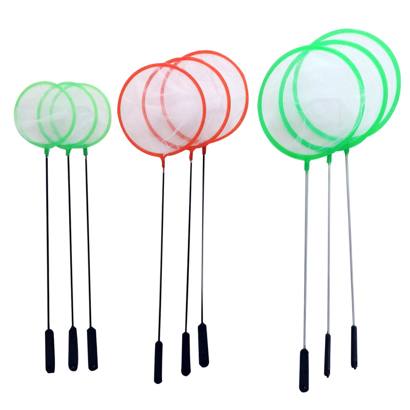 Fishing Net, Kidsren's Fishing Tools, Small Copy Net, Playground Aquarium Round Fish Net, Outdoor Toy Fishing and Shrimp Net