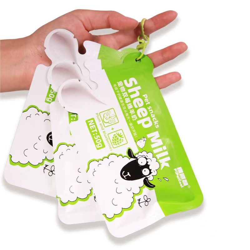 Pipaku Pet Sheep Milk 50g Nutritional Dog Snacks Wet Food Cat Snacks Wholesale Spot