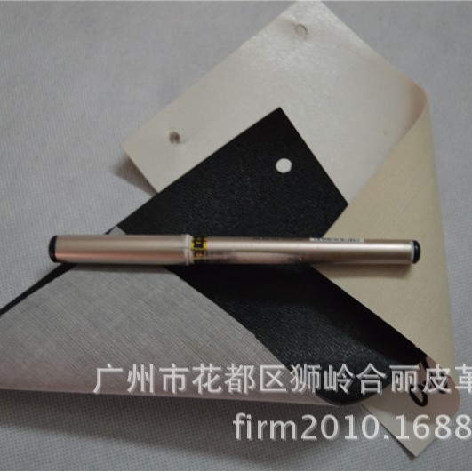 Pvc Artificial Leather with Cloth Backing, Mixed Rubber, Black and White 54inch Home Furniture Sofa Leather Goods Car Seat Cushion Leather Fabric