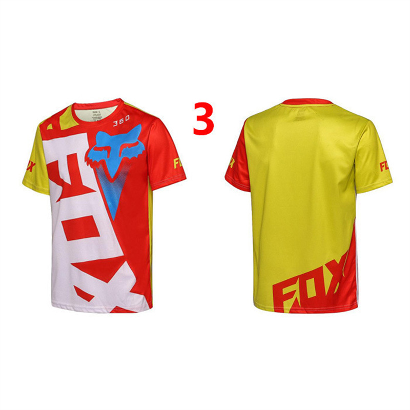 Cross-border Cross-country Racing Suit Short-sleeved T-shirt Quick-drying Top European and American Size Loosen Versatile Handsome