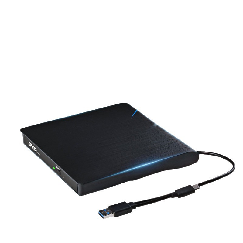 Cross-Border Usb3.0 Dvd Burner Brushed External Optical Drive Type-C Mobile External Computer Universal Drive