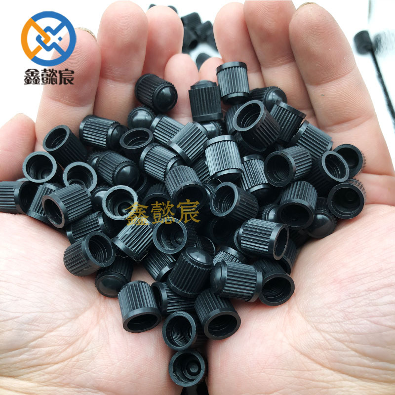 Black plastic cap car bicycle tire black plastic cap valve cap dust cover dust cap