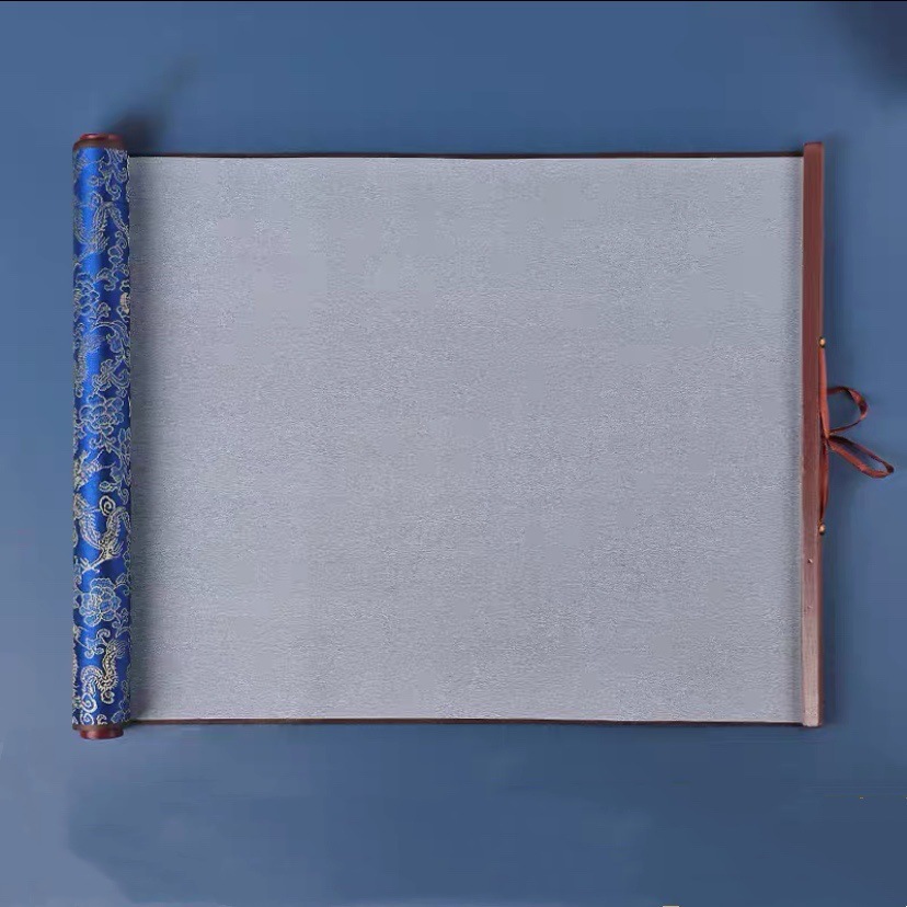 brocade ten thousand times water writing cloth imitation Xuan thickened scroll rice grid beginner calligraphy practice water