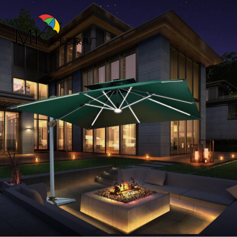 Outdoor Parasol Roman Umbrella Outdoor Umbrella Courtyard Umbrella Hua Garden Terrace Commercial Outdoor Stall Outdoor Umbrella Large