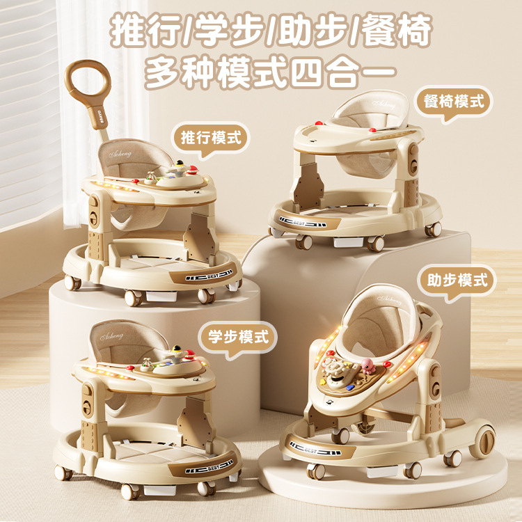 Прямые продажи с фабрики детские ходунки противоопрокидывающая коляска многофункциональная музыкальная для детей