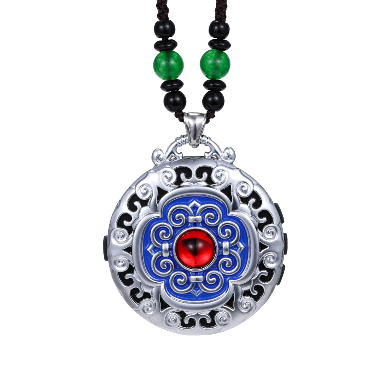 Chinese Style Pendant Zen Music Bluetooth Card Multi-Function Speaker Classical Traditional Player Car Pendant Accessories Zen Style