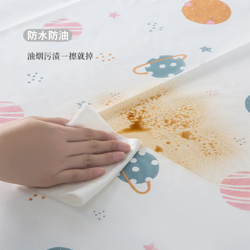 New refrigerator washing machine dust cover hanging bag peva washable dust and oil proof household appliances can be stored cover cloth