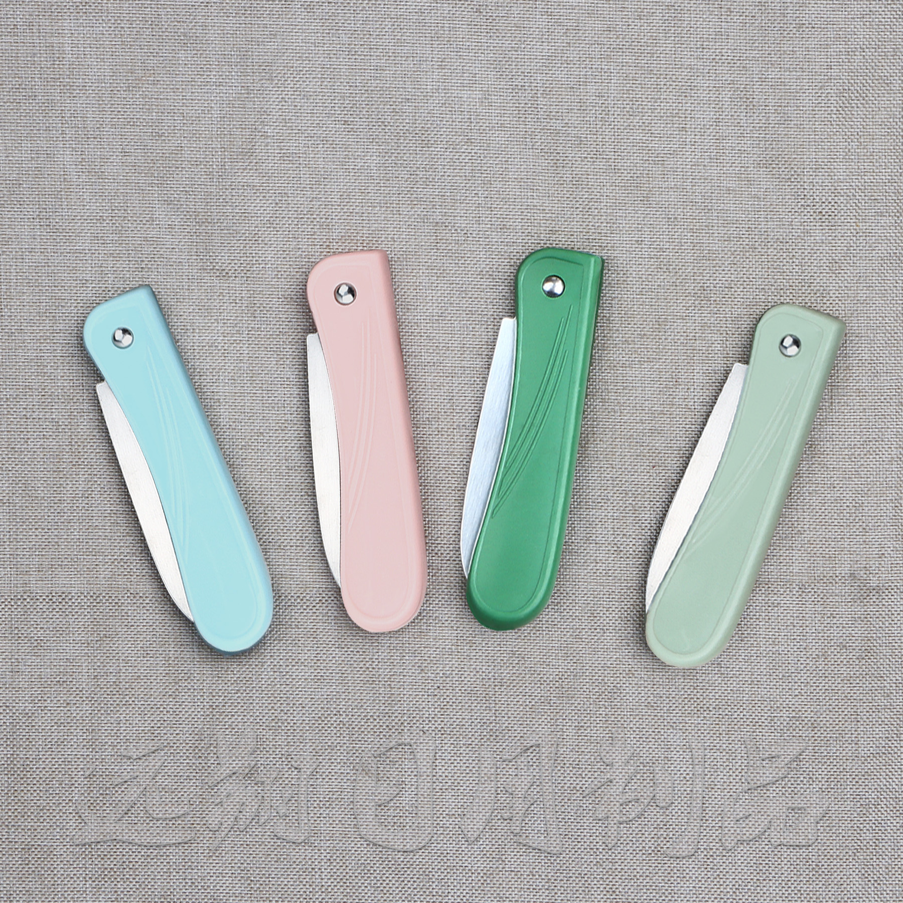 Fruit knife household kitchen peeler folding knife wholesale 1 yuan shop cut fruit portable stainless steel peeler