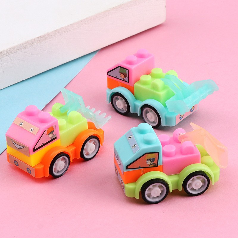 Children's Boys' Toy Gifts Promotional Assembly Engineering Creative Car Transforming Business Benefits Gashapon Promotional Gifts