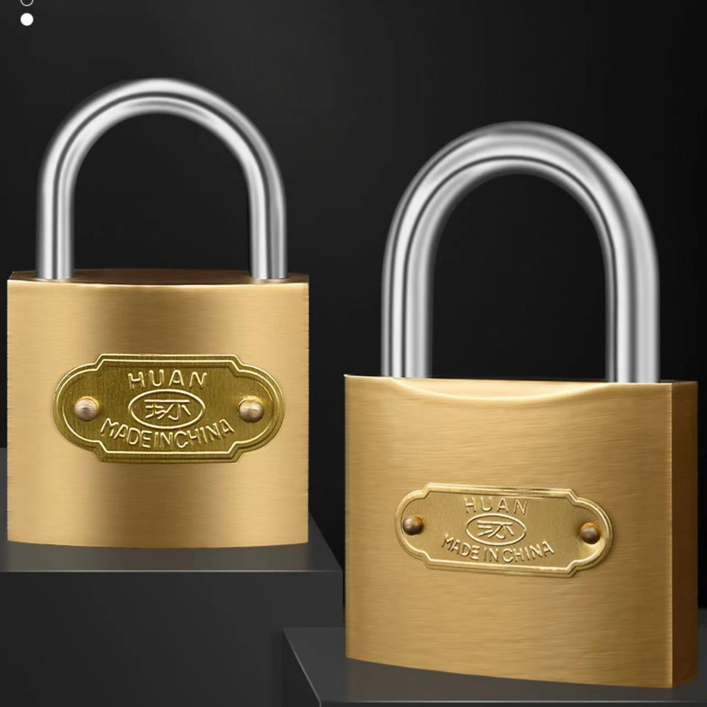 Ring brand manufacturers wholesale iron lock Pujiang padlock iron padlock lock imitation copper padlock home student dormitory lock