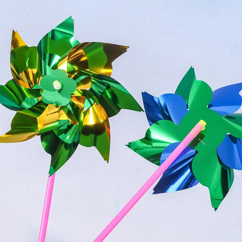 Explosive windmill PVC children's toys yiwu toys wholesale stall best selling toys cartoon windmill with pole