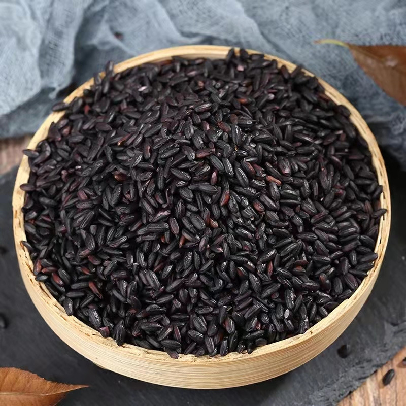 Wholesale Black Rice from Northeast China, Black Fragrant Rice, Whole Grains, Coarse Grains, Black Rice, New Rice, Large Quantity, Preferential Price