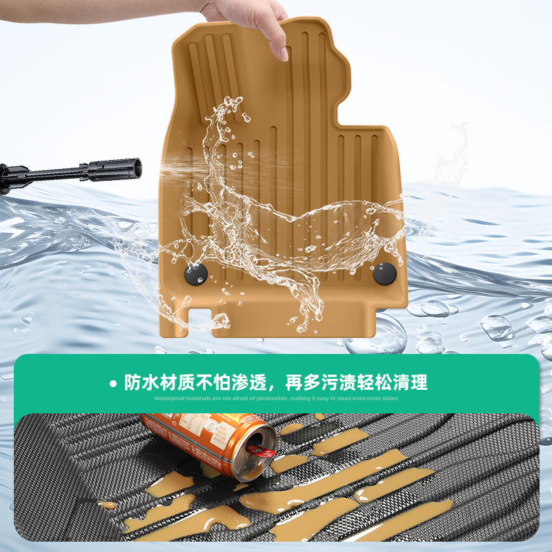 Suitable for 25 Ideal I6 Car Floor Mats, Special Car Floor Mats, Tpe Floor Mats, All-Weather Trunk Mats