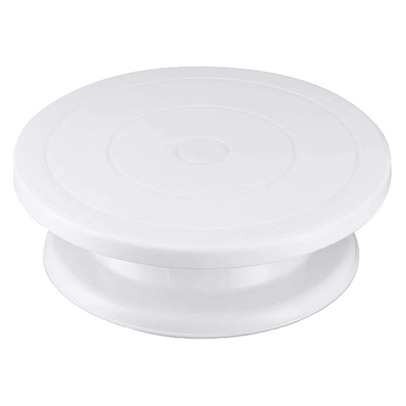 Spot Cross-Border Decorating Turntable 360-Degree Rotating Cake Decoration Decorating Tool DIY Decorating Pp Cake Turntable
