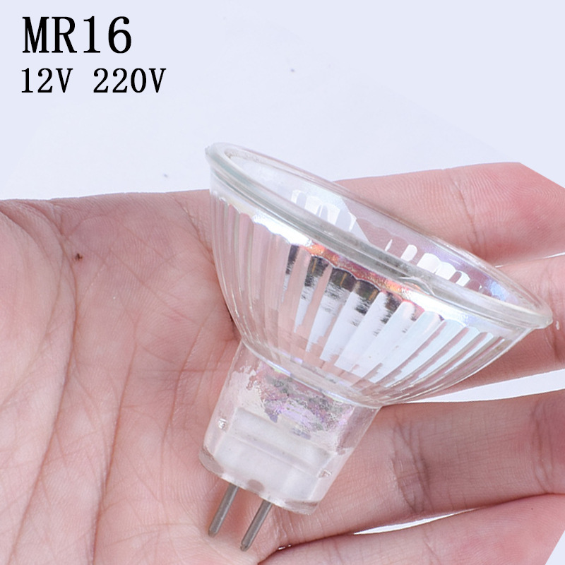 220V потолочный светильник для внутреннего освещения 12V20W35W50W лампочка MR16MR11 кварцевая вольфрамовая галогенная лампа