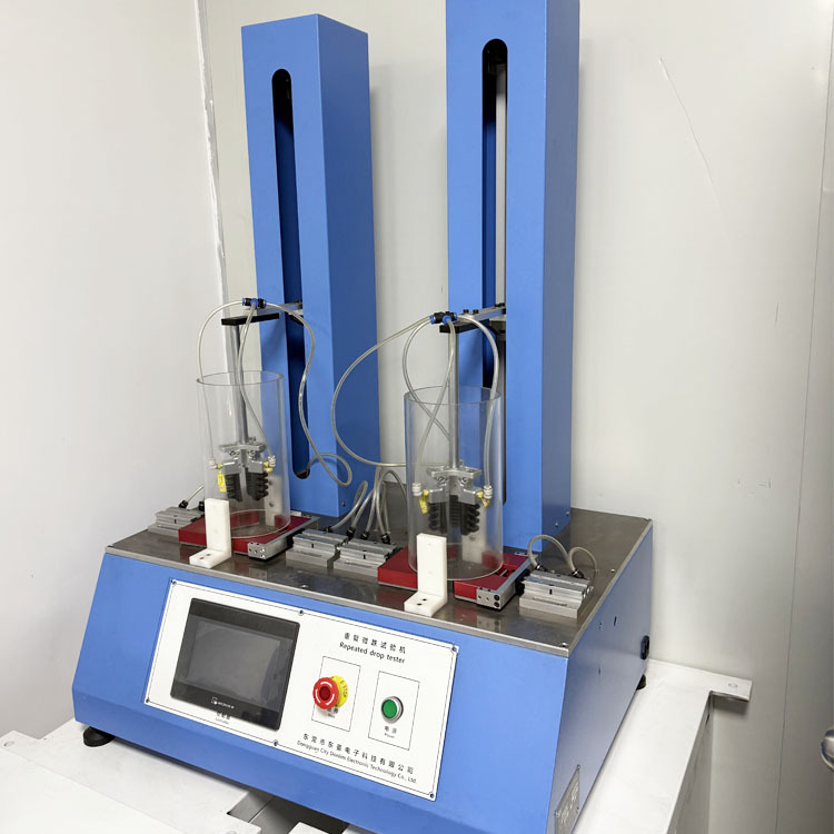 Repetitive Micro-Drop Tester Simulates Earphone Daily Micro-Drop Wear Test Single Ear and Double Ear Simultaneous Detection