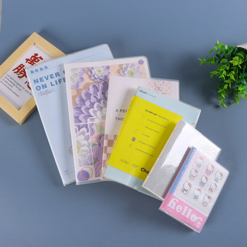 Frosted Transparent Book Protective Cover Eva Book Cover Custom Book Protective Film Waterproof Bag Book Cover Eva Book Cover Custom-Made