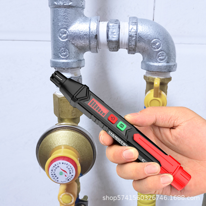 Huabo HT60 Natural Gas Leak Detector Combustible Gas Detector Gas Methane Liquefied Gas Leak Alarm