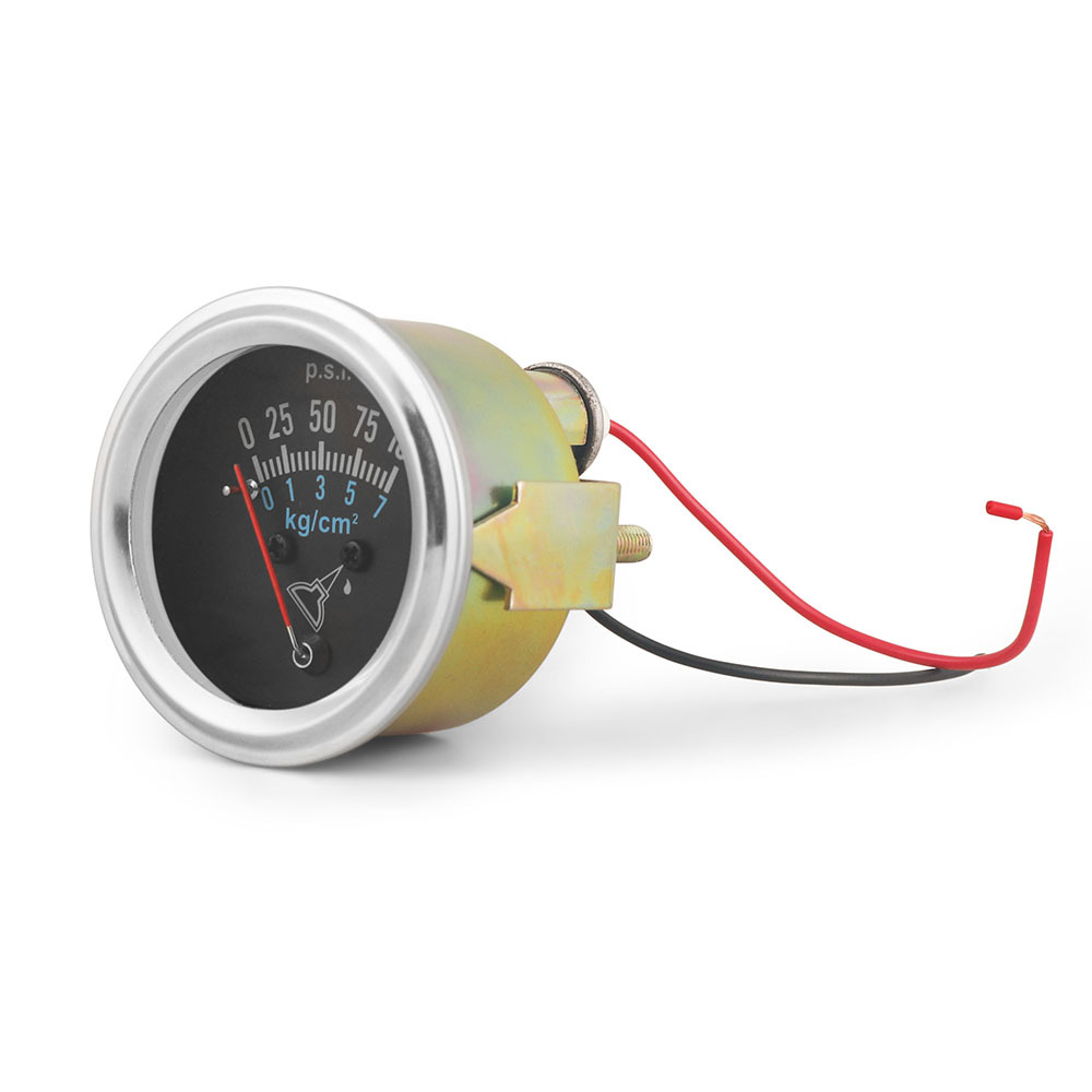2 inch 52mm mechanical oil pressure gauge 0-100PSI/1-7KG