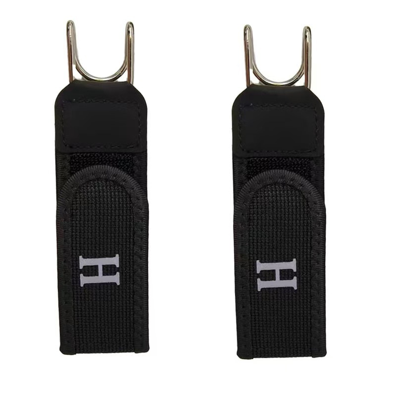 Manufacturer Wholesale Outdoor Leisure Portable Lazy Belt Metal Accessories Elastic Elastic Belt Velcro Edge