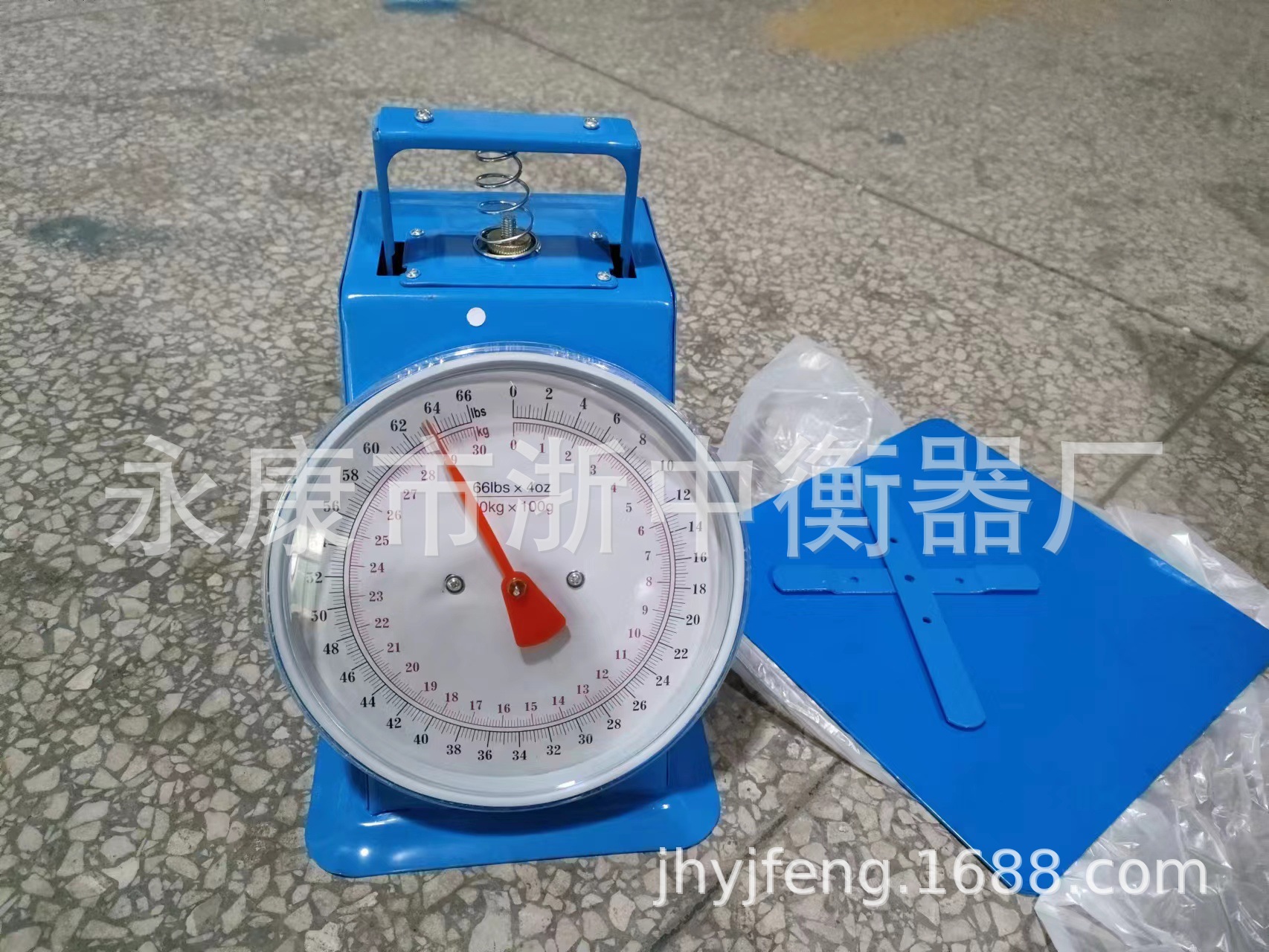[Manufacturer] iron mechanical platform scale of various specifications, spring scale household scale, disc and plate optional